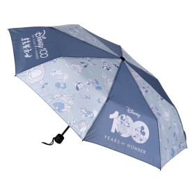 Paraguas Plegable Disney 100 Azul 53 cm