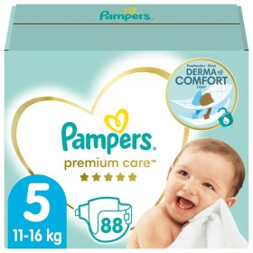Disposable nappies Pampers 5 (88 Units)