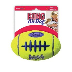 Juguete para perros Kong Airdog Squeaker Football Amarillo
