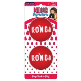 Juguete para perros Kong Signature Balls Rojo