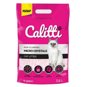 Sable pour chats Calitti Micro Crystals Plastique 3,8 L