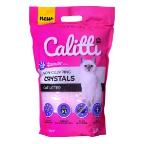 Arena para Gatos Calitti Crystal Lavender Lavanda 3,8 L