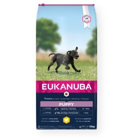 Nourriture Eukanuba Puppy Petit/Junior Poulet 15 kg
