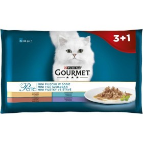 Comida para gato Purina Gourmet Atún Cordero Pato 4 x 85 g