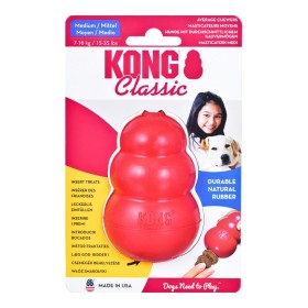 Juguete para perros Kong Classic Rojo Goma Caucho Animales