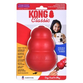 Dog toy Kong Classic Red Rubber Natural rubber