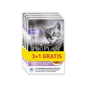 Comida para gato Purina Pro Plan Junior Pavo 4 x 85 g