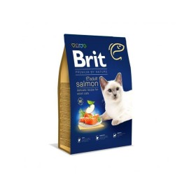 Comida para gato Brit PREMIUM BY NATURE ADULT Adulto Salmón 1,5