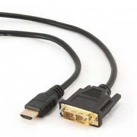 Cable HDMI a DVI GEMBIRD Negro 3 m