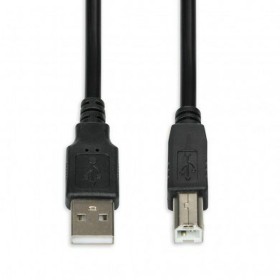 Cable USB A a USB B Ibox IKU2D Negro 3 m