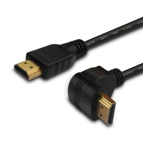 Cable HDMI Savio CL-108 En ángulo Negro 1,5 m