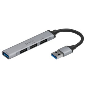 Hub USB 4 Puertos Tracer TRAPOD47000 Gris