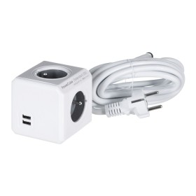 Regleta Enchufes Cubo Allocacoc PowerCube Extended USB E(FR) (3