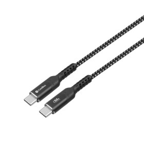 Cable USB C CoolBox COO-CAB-UC-60W 1,2 m 60 W 480 Mbps Negro