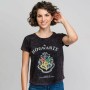 Camiseta de Manga Corta Mujer Harry Potter Gris Gris oscuro