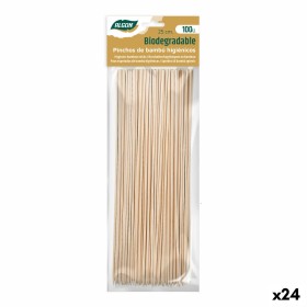 Set de Pinchos para Barbacoa Algon Bambú 25 x 0,2 x 0,1 mm (100