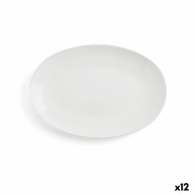 Serving Platter Ariane Vital Coupe Oval Ceramic White (Ø 26 cm)