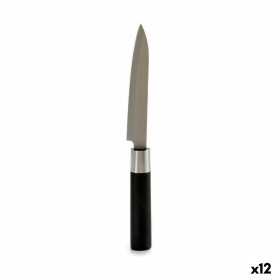Cuchillo de Cocina 2,7 x 24,3 x 1,8 cm Plateado Negro Acero