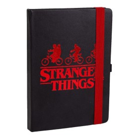 Caderno Stranger Things Preto A5
