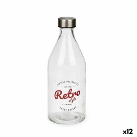 Bottle Retro Glass 1 L (12 Units) Vivalto - 1