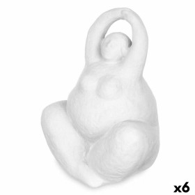 Figura Decorativa Blanco Dolomita 14 x 18 x 11 cm (6 Unidades)