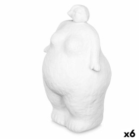 Figura Decorativa Blanco Dolomita 14 x 25 x 11 cm (6 Unidades)