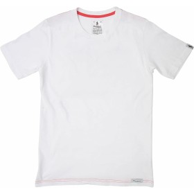Camiseta de Manga Corta Hombre OMP (XL) Blanco