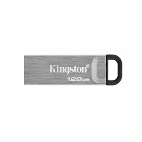 Memoria USB Kingston DTKN/128GB 128 GB Plata