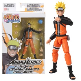 Figura Articulada Naruto Anime Heroes - Uzumaki Naruto Sage