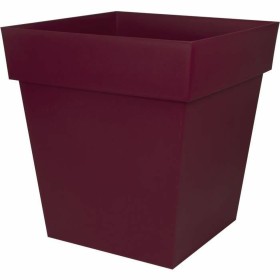Maceta Ecolux 49,5 x 49,5 x 52,5 cm Rojo Oscuro Plástico