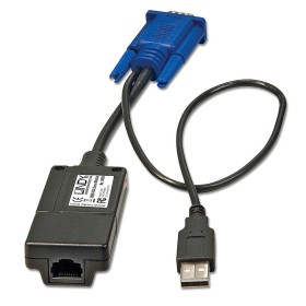 Adaptador USB a VGA LINDY 39634 Negro/Azul LINDY - 1