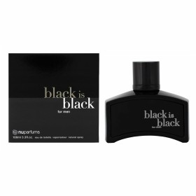 Perfume Hombre Nu Parfums EDT Black Is Black 100 ml