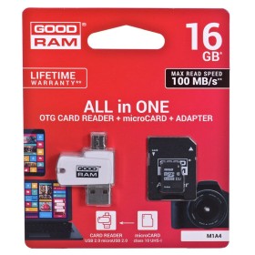 Memoria USB GoodRam M1A4 All in One Blanco Negro Gris 16 GB