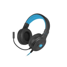 Auriculares con Micrófono Natec NFU-1585 Negro Azul