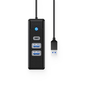 Hub USB Orico PWC2U-U3-015-BK-EP Negro