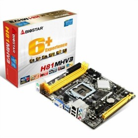 Placa Base Biostar H81MHV3 3.0 H81 Intel H81 LGA 1150
