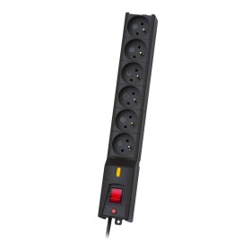 Regleta Enchufes 6 Tomas con Interruptor Lestar LX 610 G-A