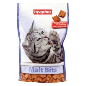 Snack para Gatos Beaphar Malt Bits 35 g problemas digestivos