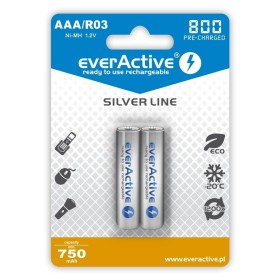 Pilhas Recarregáveis EverActive EVHRL03-800 AAA R03 1,2 V 3.7 V