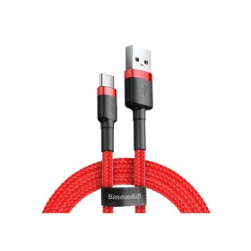 Cable USB A a USB C Baseus CATKLF-A09 Rojo 50 cm 0,5 m