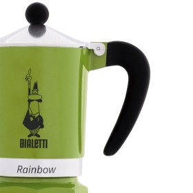 Italienische Kaffeemaschine Bialetti Rainbow grün Metall
