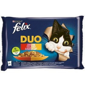 Comida para gato Purina Duo Pollo Ternera Cordero Hígado Aves 4