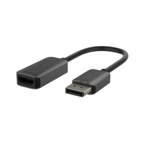 Adaptador DisplayPort a HDMI Belkin AVC011BTSGY-BL Negro 22 cm
